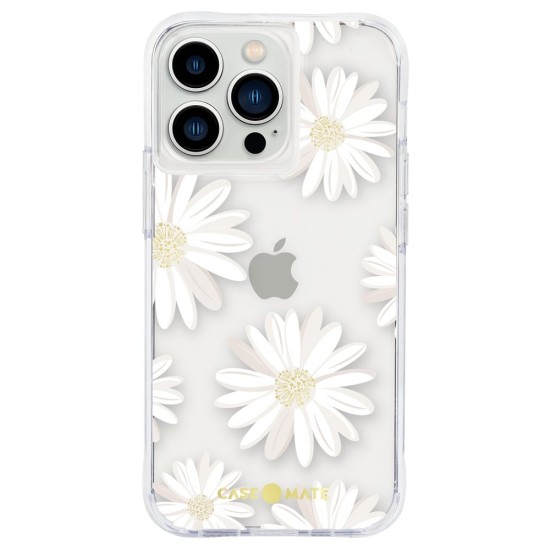 Husa Case Mate Tough Print glitter daisies Apple iPhone 13 Pro, transparent (Case Mate, iPhone 13 Pro) by www.silkase.ro Husa Case Mate Tough Print glitter daisies Apple iPhone 13 Pro, transparent (iPhone 13 Pro, CM047470) by www.silkase.ro